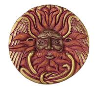 Belenos Sun God Round Wall Plaque Designed by Oberon Zell 5.75 Inches Diameter