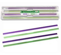 BELEON Dental Strips Abrasive for Polishing - Coarse Medium Kit 60pcs 4mm x 150mm - Finishing Teeth File - Grinding Sanding Strips, Tooth Polisher