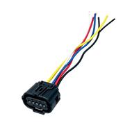 beler 5 Wire MAF Mass Air Flow Sensor Connector Pigtail Plug Harness 90980-12292 compatible for Toyota Lexus 2006-2021