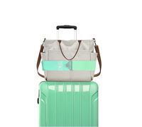 Belerry 2-in-1 Travel Belt for Luggage, Luggage Straps for Add a Bag Adjustable Suitcase Straps with Alloy Buckle Elastic Bungees Belt Hands-Free for Airport，Personalized Travel Accessories (Green)