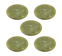 Belerry 5 Pcs Eyelash Extension Jade Stones Glue Stone Holders Fake EyeLash Base 2 Inch