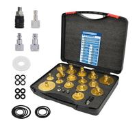BELEY Brake Fluid Bleeder Adapter Kit Master Cylinder Bleeder Tool Kit for Most Vehicles Brake Fluid Bleeding or Refilling