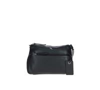 'Belfast' Compact Zip-Closure Leather Crossbody Bag Ashwood Leather Black One Size