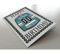 BELFAST GIANTS EIHL ICE HOCKEY BIRTHDAY CARD - PERSONALISED FRIDGE MAGNET GREETING CARD - THE BEST A FAN CAN GET