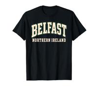Belfast Northern Ireland Irish Travel Albert Memorial Clock Value Graphic T-Shirt