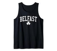 Belfast Northern Ireland St Patricks Day Vintage Distressed Tank Top