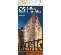 Belfast Street Map | Enlarged City Centre Map | Ordnance Survey Northern Ireland | OSNI Belfast Street Map | Belfast | City Centre | Street Map | Maps | Adventure (Irish Street Maps)