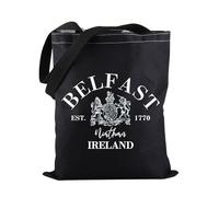 Belfast Traveler Tote Bag Belfast Northern Ireland Est 1770 Tote Bag Belfast Lover Gift Belfast Souvenir Gift (Belfast Northern TOTE)