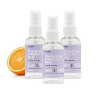 Belfiore Herbal Vitamin C Mist Spray Set, Organic Face & Body Hydration, 100% Natural Orange Plant Extracts, Vegan non-GMO, 2 ounce (3 Pack)