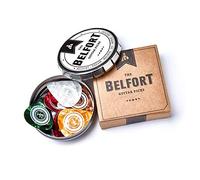 BELFORT® Premium Guitar Picks (Pack of 20) | Bonus Free eBook | In Elegant Gift Box - Extremely Sturdy Celluloid Guitar Picks 4-Ply 0.45-1.20mm
