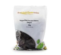 Belgian 55% Dark Chocolate Buttons (Vegan) 250g (BWFO)
