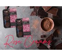 Belgian 56% Dark Chocolate Filled With Soft Rose Fondant Filling 6Pack