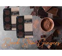 Belgian 56% Dark Chocolate Stem Gingers, Spicy 6 Pack