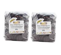 Belgian 70% Dark Chocolate Couverture Drops (Vegan) 1kg (BWFO)