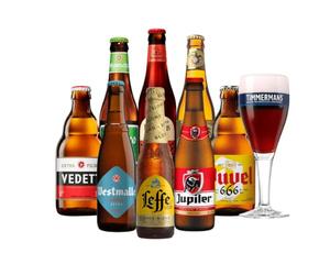 Belgian Breweries Craft Beer Gift Set - 8 Pack Mixed Case