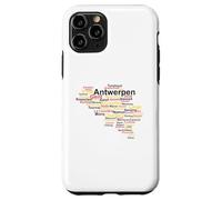 Belgian Flag, Belgium Outline, Belgium Travel, Belgium Flag Case for iPhone 11 Pro