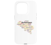Belgian Flag, Belgium Outline, Belgium Travel, Belgium Flag Case for iPhone 15 Pro