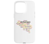 Belgian Flag, Belgium Outline, Belgium Travel, Belgium Flag Case for iPhone 15 Pro Max