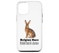 Belgian Hare My Rabbit Thinks He Is A Racehorse Case for iPhone 12/12 Pro
