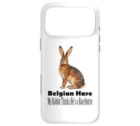 Belgian Hare My Rabbit Thinks He Is A Racehorse Case for iPhone 17 Pro Max