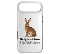Belgian Hare My Rabbit Thinks He Is A Racehorse Case for iPhone Air