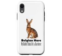 Belgian Hare My Rabbit Thinks He Is A Racehorse Case for iPhone XR