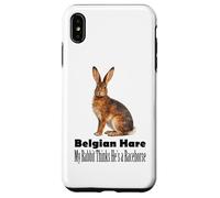 Belgian Hare My Rabbit Thinks He Is A Racehorse Case for iPhone XS Max