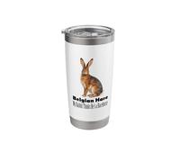 Belgian Hare My Rabbit Thinks He is A Racehorse Stainless Steel Insulated Tumbler