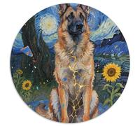 Belgian Malinois 1000 Piece Jigsaw Puzzle For Adults Educational Games Stress Relief Puzzle Exercise The Memory of The Brain For Adults Gifts 1000pcs (67.5x67.5cm)