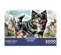Belgian Malinois 1000 Piece Jigsaw Puzzle For Adults Educational Games Stress Relief Puzzle Exercise The Memory of The Brain for Men, Women, Elders, Seniors 38x26cm/1000pcs