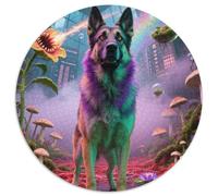 Belgian Malinois 1000 Piece Jigsaw Puzzle For Adults Family Challenge Toys Stress Relief Puzzle Exercise The Memory of The Brain for Family Decorations 1000pcs (67.5x67.5cm)
