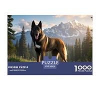 Belgian Malinois 1000 Piece Jigsaw Puzzle For Adults Family Challenge Toys Stress Relief Puzzle Exercise The Memory of The Brain for The Whole for Women, Gifts for Men 38x26cm/1000pcs