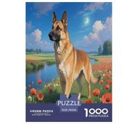 Belgian Malinois 1000 Piece Puzzle Educational Games Decoration Puzzle Cute Pets Fun Age 12+ for Adults Jigsaw Puzzles for Relaxing Decor And Gift 70x50cm/1000pcs