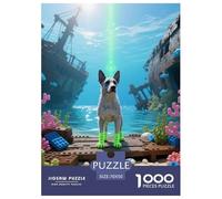 Belgian Malinois 1000 Pieces Jigsaw Puzzles Cute Pets Jigsaw Puzzles for Kids Staycation Kill Time Wall Decoration Educational Games Gifts Age 14+ ForAdults 70x50cm/1000pcs