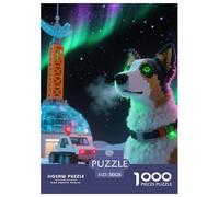 Belgian Malinois 1000 Pieces Jigsaw Puzzles Cute Pets Puzzle for Adults Creative Wall Decoration Educational Games Gifts Age 14+ ForAdults 38x26cm/1000pcs