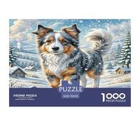 Belgian Malinois 1000 Pieces Premium Jigsaw Age 3+ Cool Collage Effect, Fun Details, Educational, Challenging 70x50cm/1000pcs