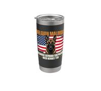 Belgian Malinois Because German Shepherds Need Heroes Too Stainless Steel Insulated Tumbler