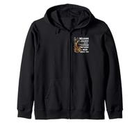 Belgian Malinois Because German Shepherds Need Heroes Too Zip Hoodie