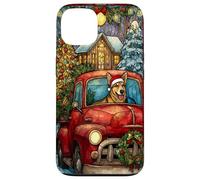 Belgian Malinois Christmas Dog Red Truck Holiday Case for iPhone 13