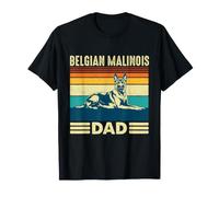Belgian Malinois Dad - Belgian Shepherd Dog Dad T-Shirt
