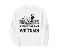 Belgian Malinois Dog Training Design Sweatshirt