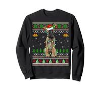 Belgian Malinois Dog Ugly Christmas Sweaters Holiday Xmas Sweatshirt