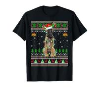 Belgian Malinois Dog Ugly Christmas Sweaters Holiday Xmas T-Shirt