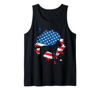 Belgian Malinois Flag Tank Top