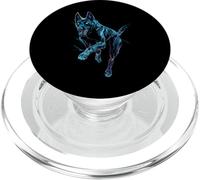 Belgian Malinois Graphic Art PopSockets PopGrip for MagSafe