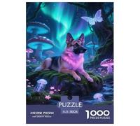 Belgian Malinois Jigsaws for Adults Challenging Puzzle Games The Impossible Challenge 1000 Piece Difficult Hard Jigsaw Puzzles for Man And Woman with Letters on Back 38x26cm/1000pcs