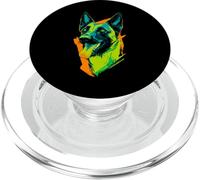 Belgian Malinois Motif Art PopSockets PopGrip for MagSafe