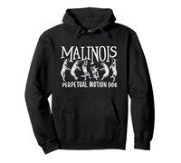 Belgian Malinois Perpetual Motion Dog Pullover Hoodie