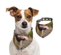 Belgian Malinois Pets Dogs Belgian Malinois,Dog Bandanas Cotton Pet Scarf Adjustable Bibs for Pet,L