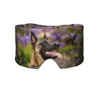 Belgian Malinois Pets Dogs Belgian Malinois, Full Eye Covers Light Blocking Eye Mask Sleep Eye and Ear Muffs
